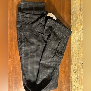 Men’s Topman plaid slacks